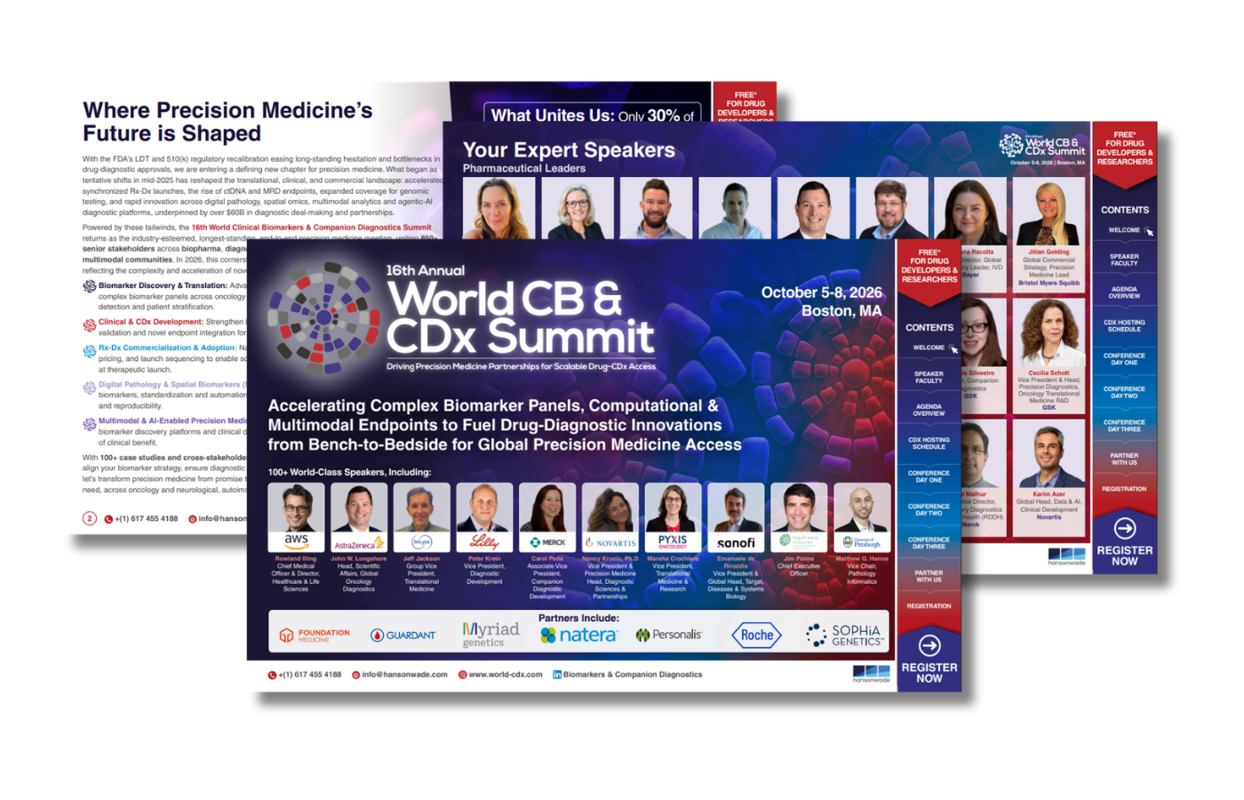 16th World Clinical Biomarkers & CDx Summit - Brochure